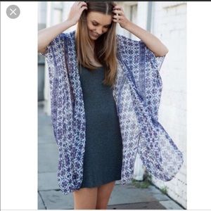 Brandy Melville Silk Kimono